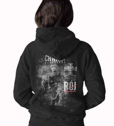 Damska bluza z kapturem RÓJ